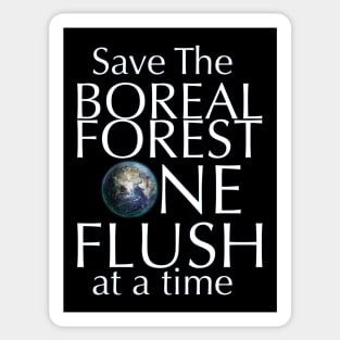 SAVE THE BOREAL FOREST | Earth Day Everyday Sticker